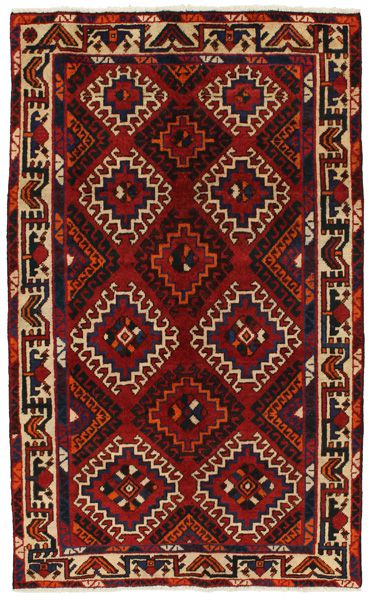 Bakhtiari - old Персийски връзван килим 220x133
