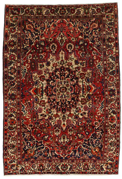 Bakhtiari - old Персийски връзван килим 304x202