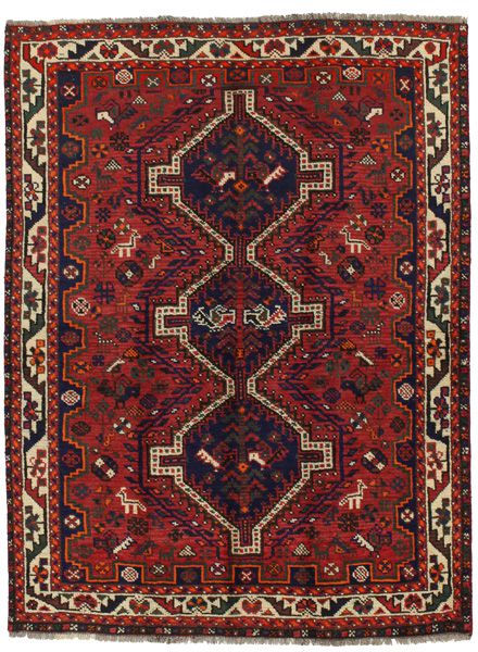 Qashqai - Shiraz Персийски връзван килим 203x153