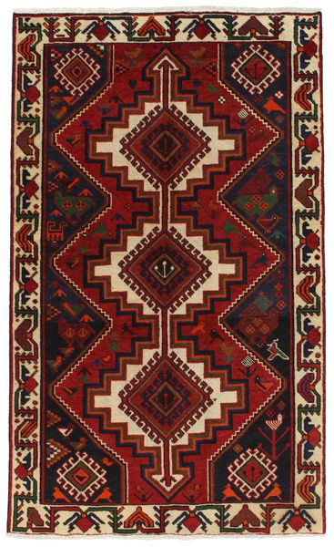Bakhtiari - old Персийски връзван килим 214x127