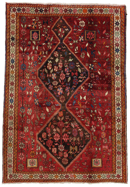 Qashqai Персийски връзван килим 228x155
