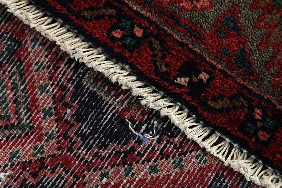 Enjelas - Hamadan Персийски връзван килим 293x123 - Снимка 5