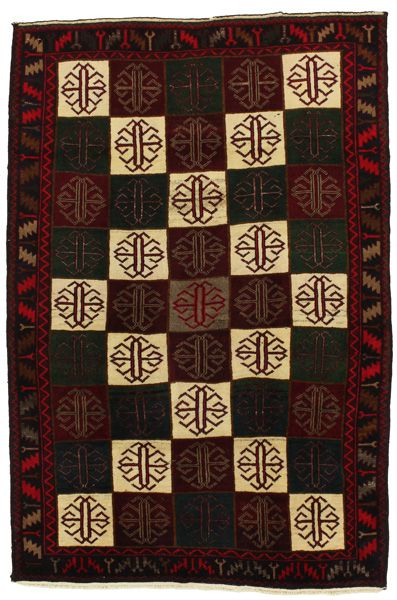 Bakhtiari - Lori Персийски връзван килим 218x145