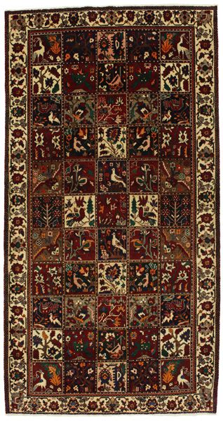 Bakhtiari - old Персийски връзван килим 318x166
