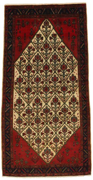 Bijar - Kurdi Персийски връзван килим 306x153