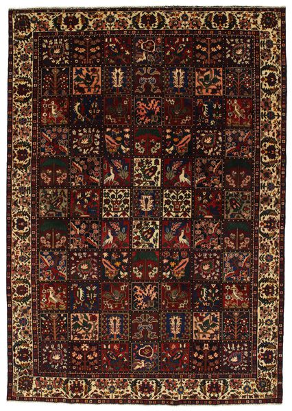Bakhtiari - old Персийски връзван килим 314x220