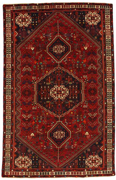 Qashqai - old Персийски връзван килим 305x197