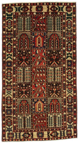 Bakhtiari - old Персийски връзван килим 300x162