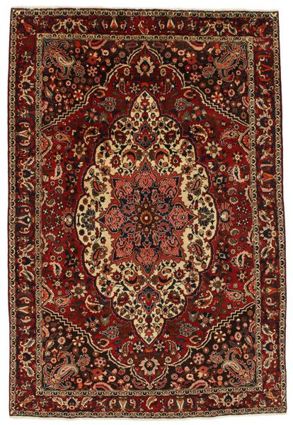 Bakhtiari Персийски връзван килим 304x207