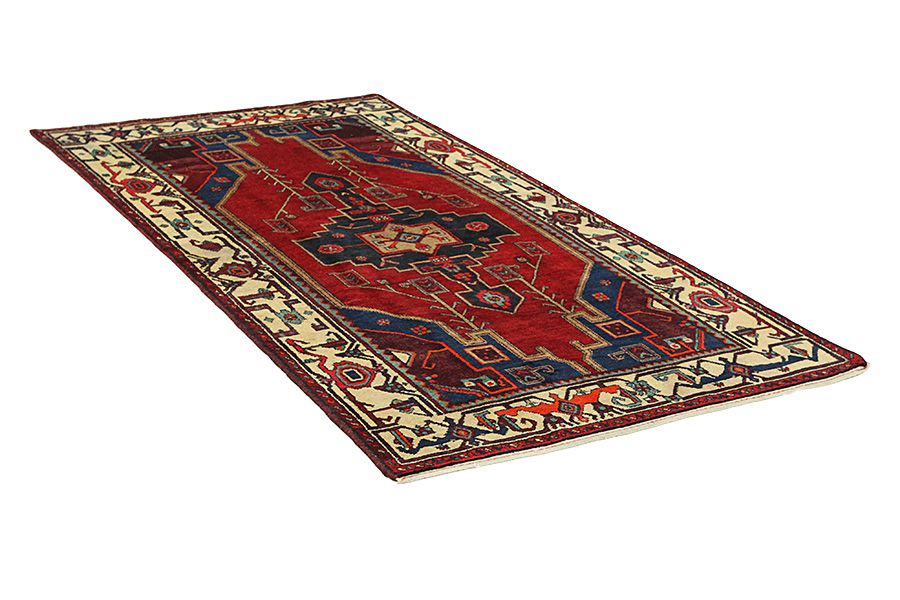 Tuyserkan - Hamadan Персийски връзван килим 235x130 - Снимка 1