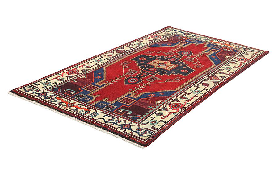 Tuyserkan - Hamadan Персийски връзван килим 235x130 - Снимка 2