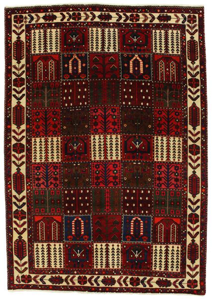 Bakhtiari Персийски връзван килим 284x198