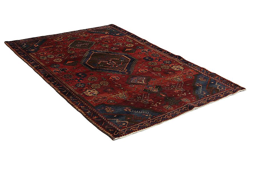 Lori - Bakhtiari Персийски връзван килим 225x148 - Снимка 1