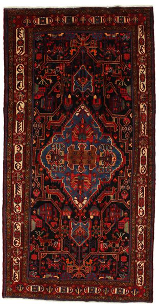 Nahavand - Hamadan Персийски връзван килим 305x153