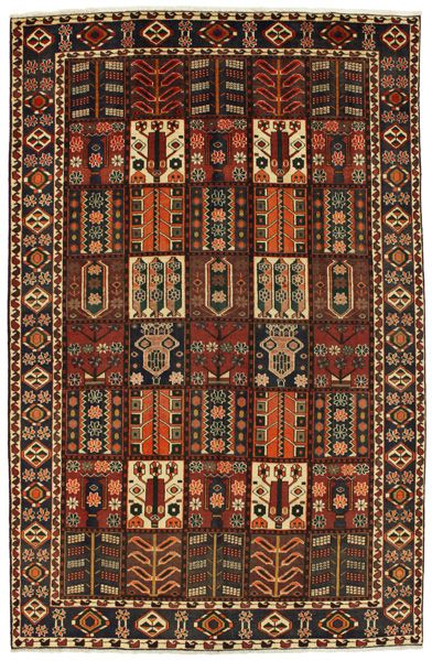 Bakhtiari - Garden Персийски връзван килим 303x196