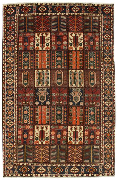 Bakhtiari - Garden Персийски връзван килим 303x196