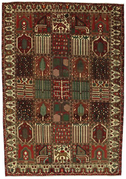 Bakhtiari - Garden Персийски връзван килим 304x210