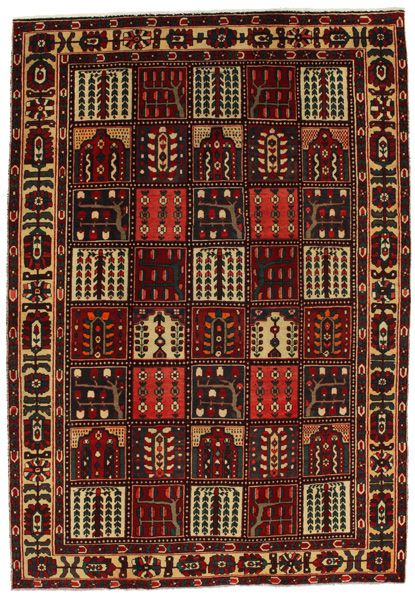 Bakhtiari - Garden Персийски връзван килим 300x208