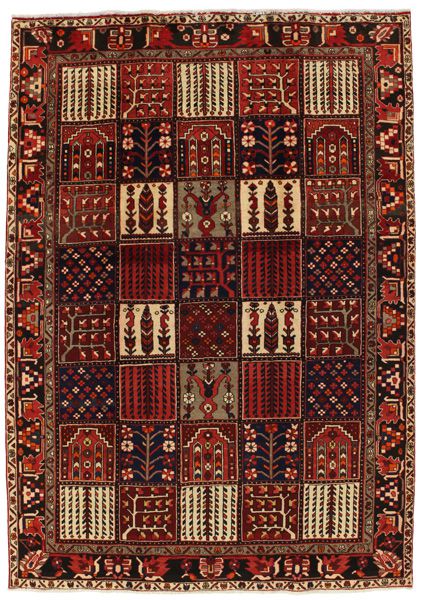 Bakhtiari Персийски връзван килим 305x213