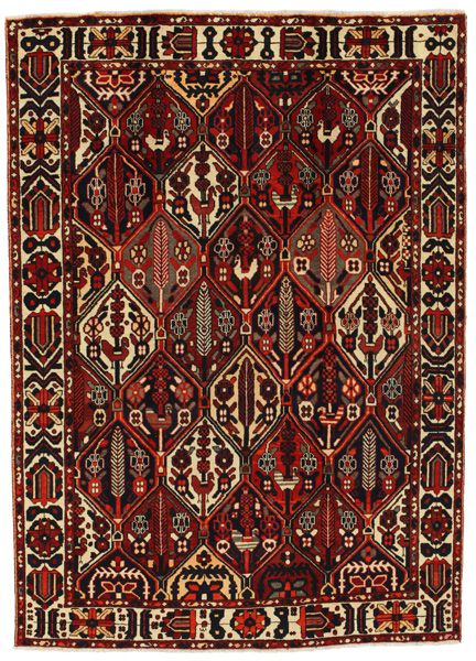 Bakhtiari Персийски връзван килим 294x211