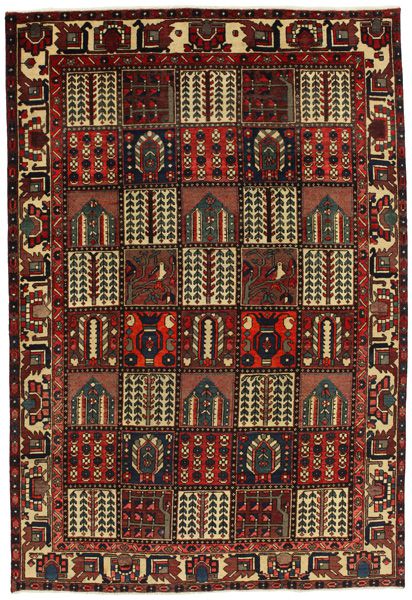 Bakhtiari - Ornak Персийски връзван килим 300x205