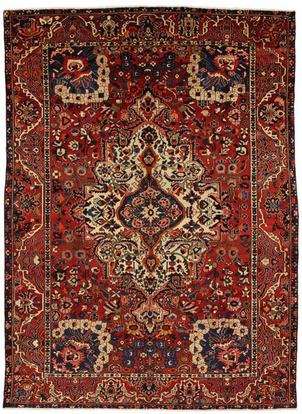 Bakhtiari Персийски връзван килим 405x292