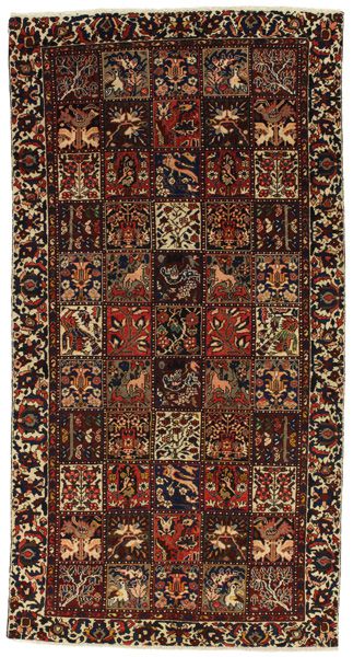 Bakhtiari Персийски връзван килим 290x150