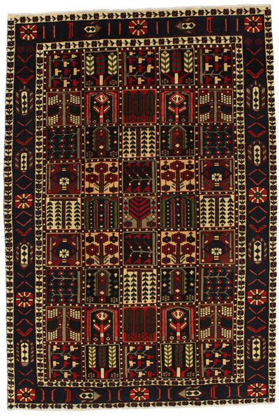 Bakhtiari - Garden Персийски връзван килим 290x198