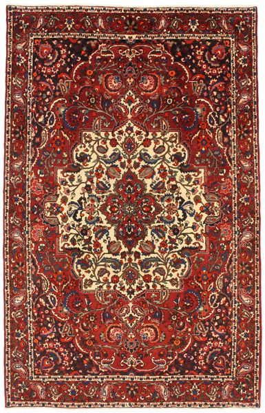 Bakhtiari Персийски връзван килим 327x205