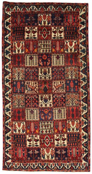 Bakhtiari Персийски връзван килим 315x165
