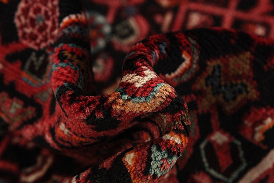 Farahan - Sarouk Персийски връзван килим 430x105 - Снимка 6