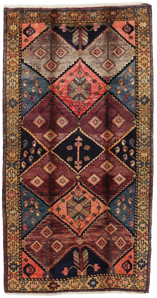 Bakhtiari Персийски връзван килим 237x125