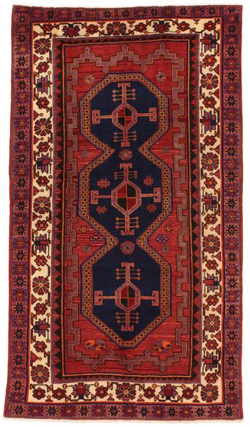 Afshar - Sirjan Персийски връзван килим 255x146