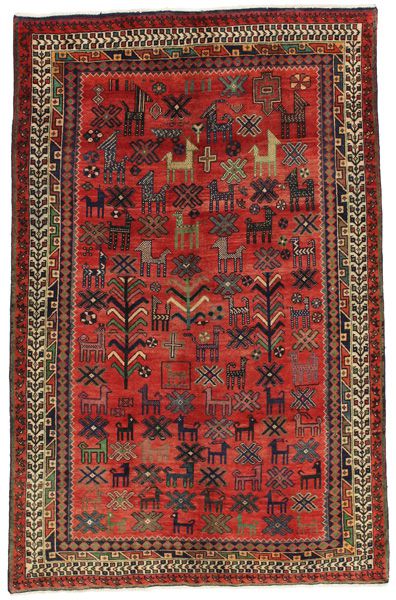 Afshar - Sirjan Персийски връзван килим 243x158