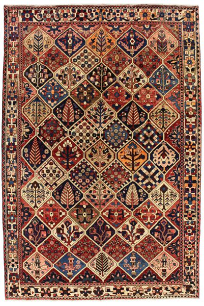Bakhtiari - Garden Персийски връзван килим 310x205