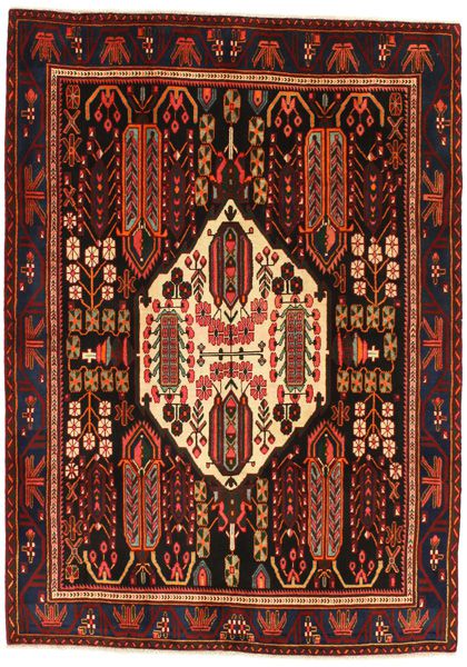 Afshar - Sirjan Персийски връзван килим 212x152
