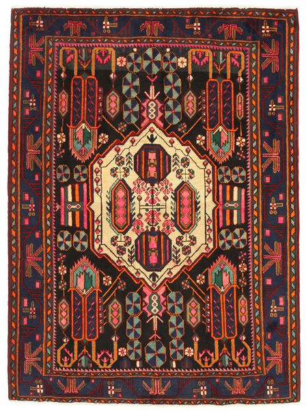 Afshar - Sirjan Персийски връзван килим 203x150