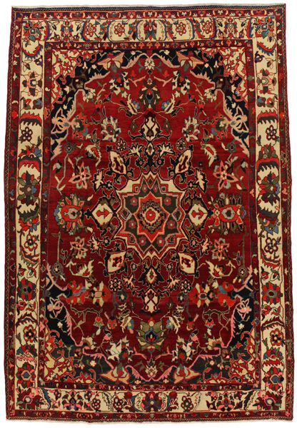Bakhtiari Персийски връзван килим 330x220
