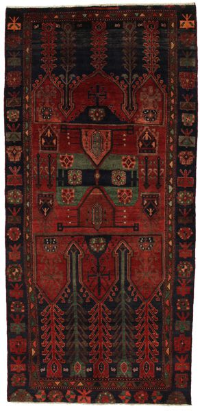 Koliai - Kurdi Персийски връзван килим 265x125