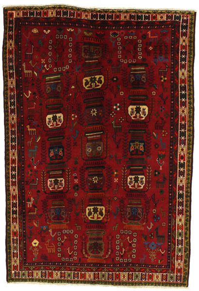Lori - Bakhtiari Персийски връзван килим 235x159