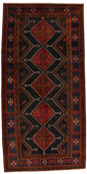 Enjelas - Hamadan Персийски връзван килим 315x158