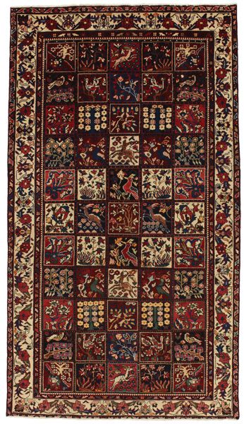 Bakhtiari Персийски връзван килим 282x158