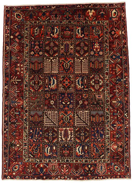 Bakhtiari Персийски връзван килим 298x220