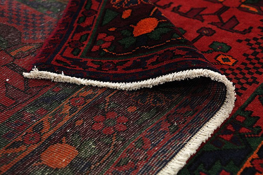 Afshar - Sirjan Персийски връзван килим 235x144 - Снимка 4