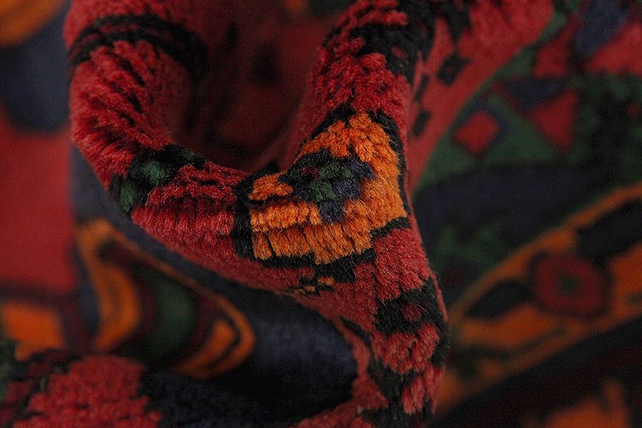 Afshar - Sirjan Персийски връзван килим 235x144 - Снимка 6