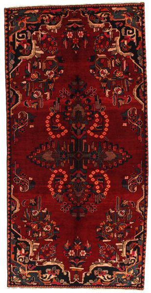 Lilian - Sarouk Персийски връзван килим 259x126