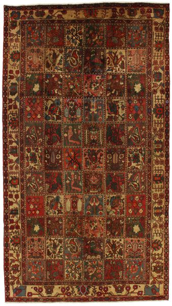 Bakhtiari Персийски връзван килим 300x166
