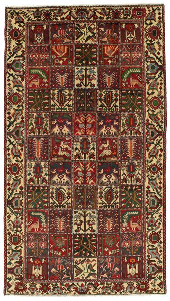 Bakhtiari Персийски връзван килим 275x153