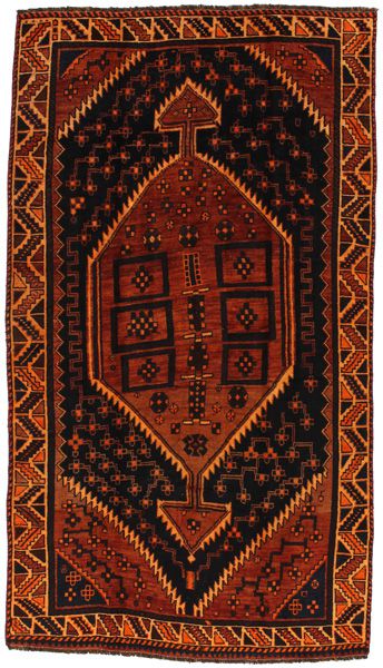 Qashqai - Shiraz Персийски връзван килим 260x145