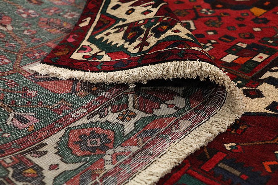 Afshar - Sirjan Персийски връзван килим 287x209 - Снимка 4